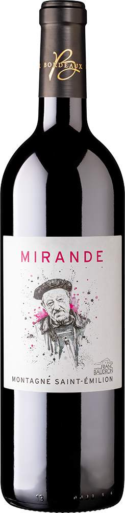 2024 Cuvée "Mirande" Montagne Saint Émilion AOP BIO