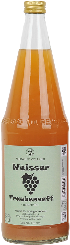 Weißer Traubensaft 1,0 L