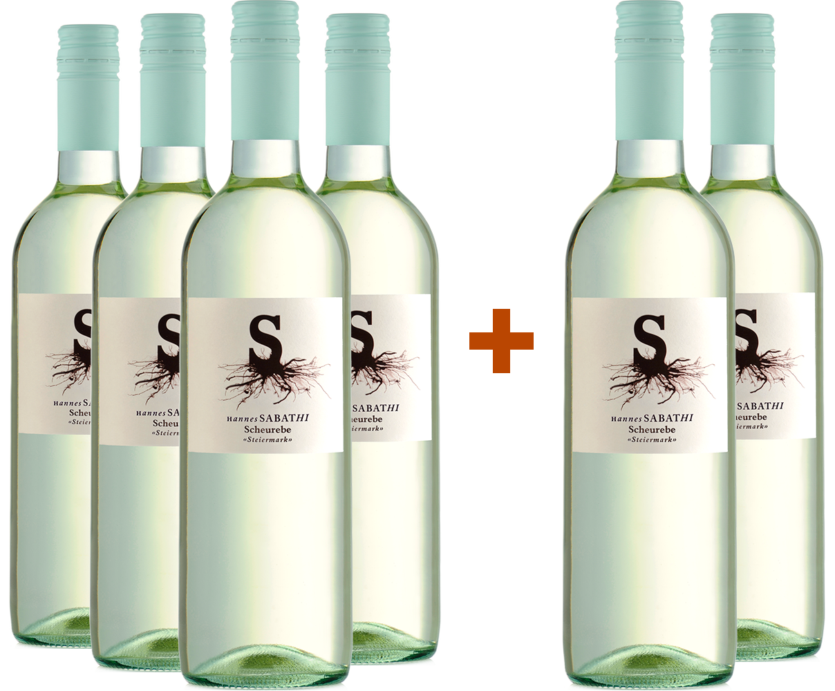 4+2 Paket 2024 Scheurebe