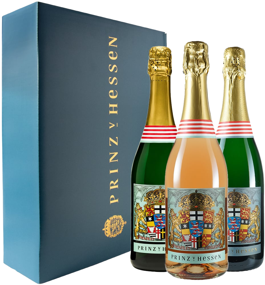 Rheingauer Sekt-Trio im Geschenkkarton