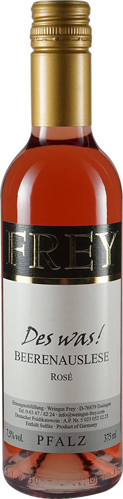 2023 Des was ! Rosé Beerenauslese 0,375 L