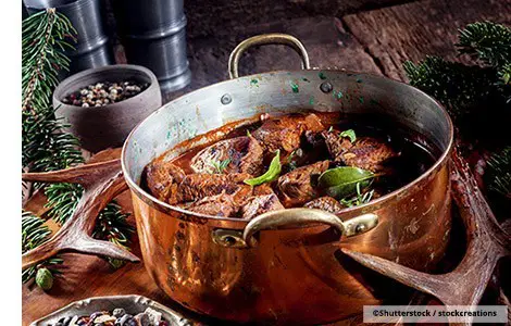 Hirschgulasch