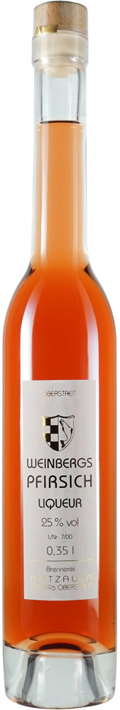 Weinbergspfirsich-Likör 0,35 L