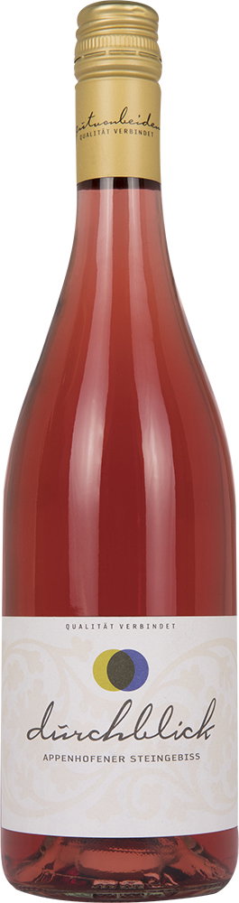 2022 DURCHBLICK Appenhofener Steingebiss Rosé Cuvée Q.b.A BIO