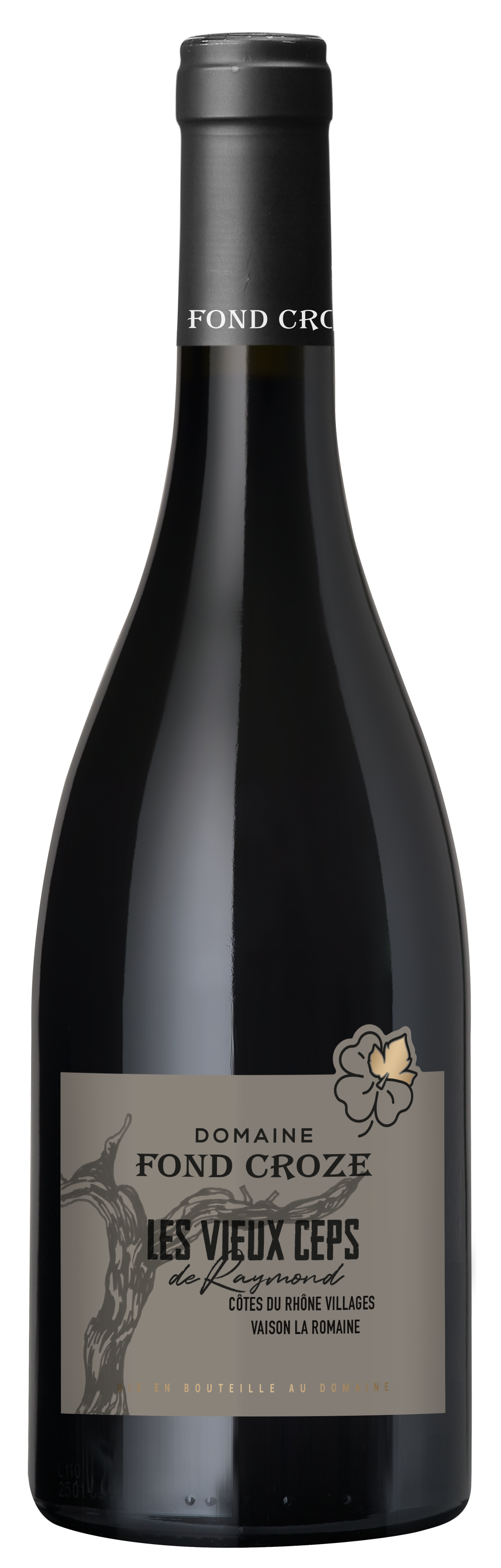 2022 Les Vieux Ceps de Raymond Côtes du Rhône Villages Vaison la Romaine AOP BIO