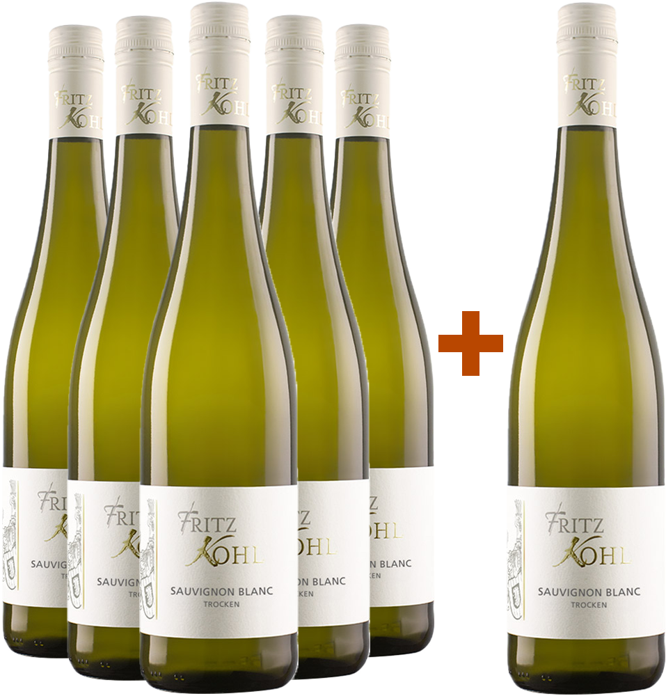 5+1 Paket Sauvignon Blanc trocken