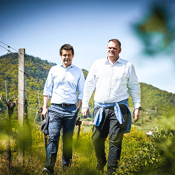 Roman Horvath und Heinz Frischengruber