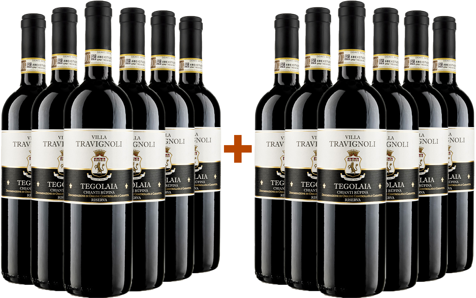6+6 Paket Tegolaia Chianti Rufina Riserva DOCG