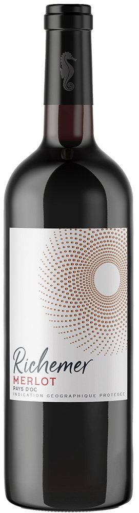 2023 Richemer Merlot Rouge Pays d'Oc IGP reflection
