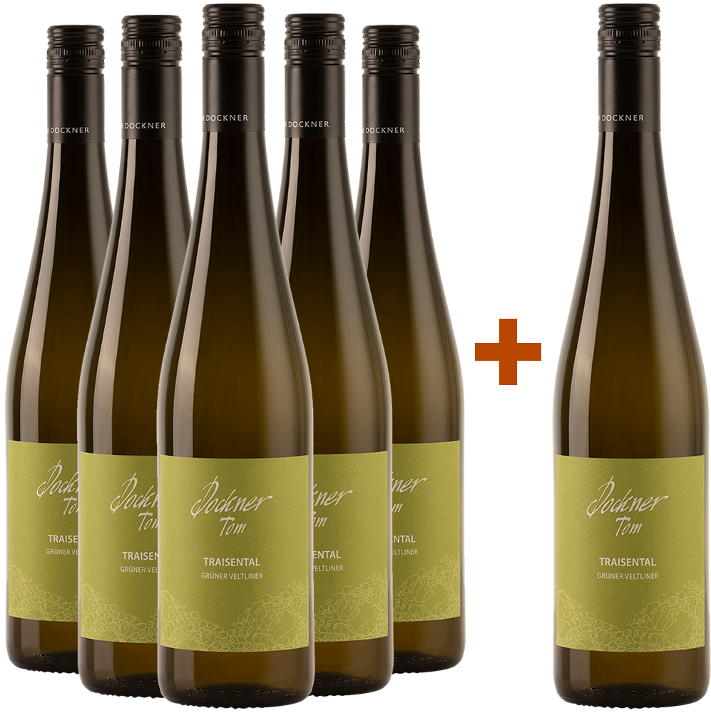 5+1 Paket TOM Traisental Grüner Veltliner BIO