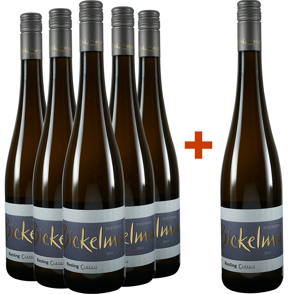 5+1 2024 Riesling Classic Rheingau Paket