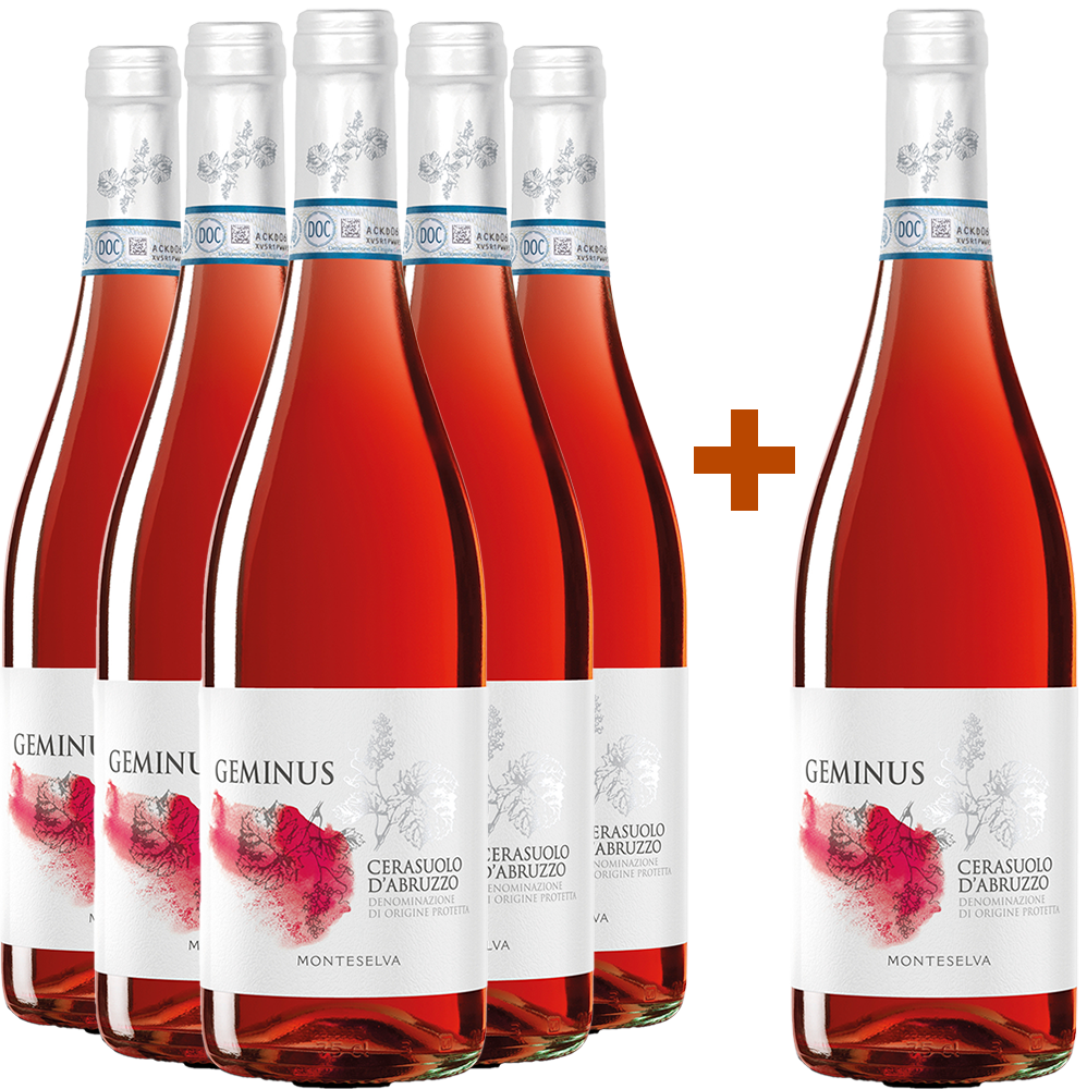 5+1 Paket Geminus Cerasuolo d'Abruzzo DOC