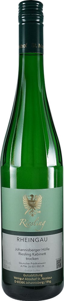 2023 Johannisberger Hölle Riesling Kabinett reflection