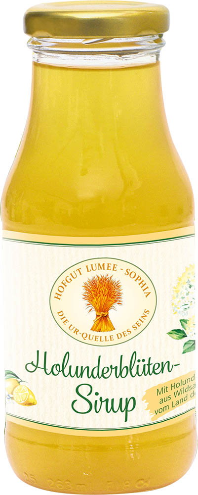 Holunderblütensirup BIO 0,25 L reflection