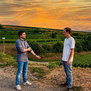 Felix Ziser und Fabio Fehrenbach