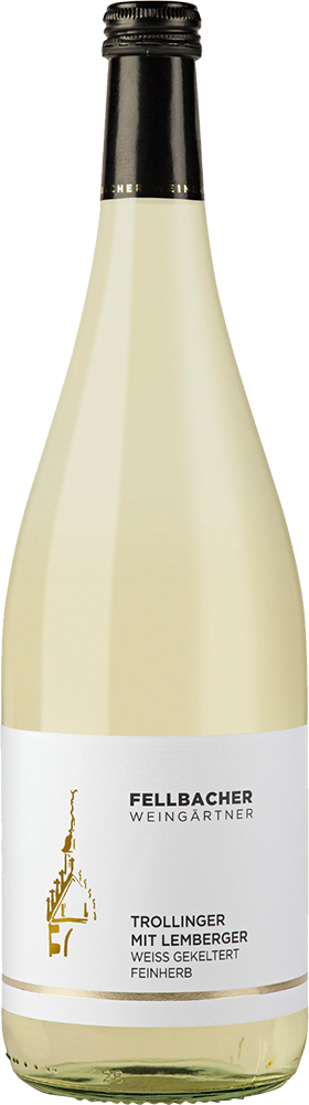 2025 Trollinger mit Lemberger weiss gekeltert Gutswein 1,0 L