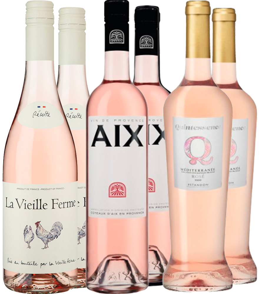 Frankreich Rosé-Paket