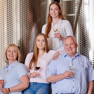 Markus, Angela, Kira und Rieke Schnorrenberger