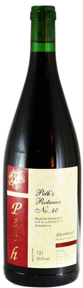 2018 Peth's Klassiker Rotwein 1,0 L