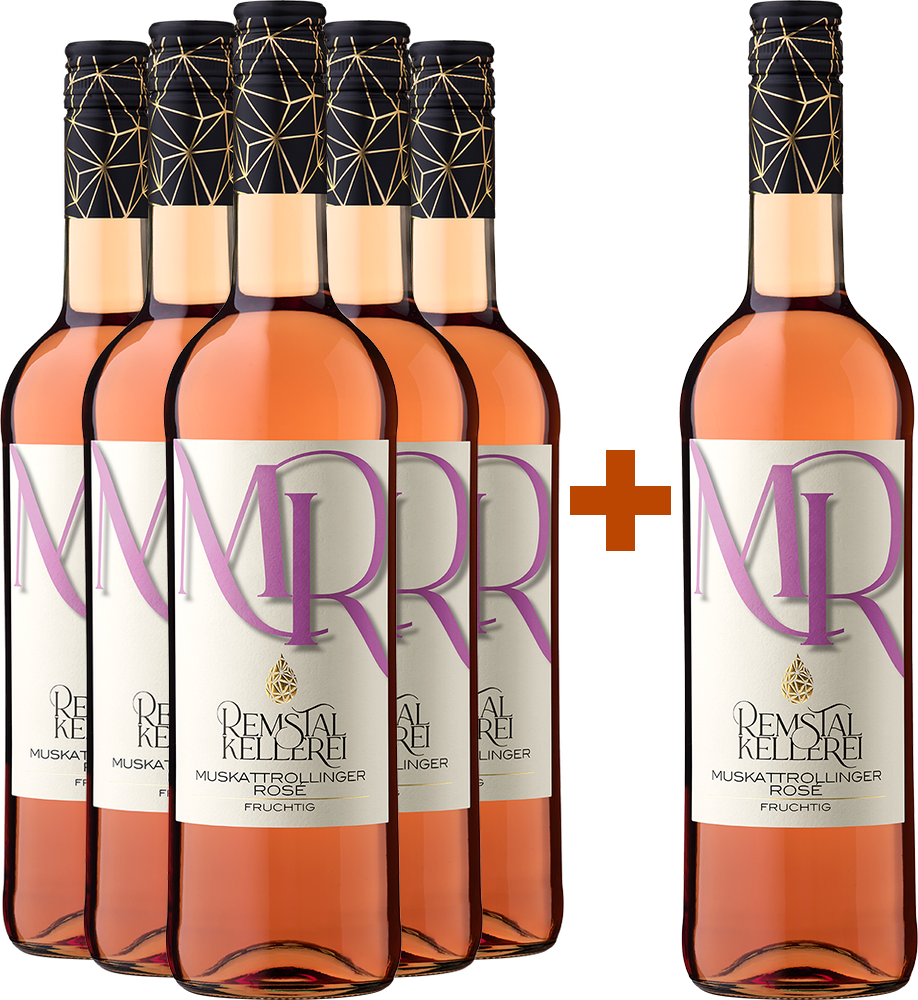 5+1 Paket Muskattrollinger Rosé "MR"