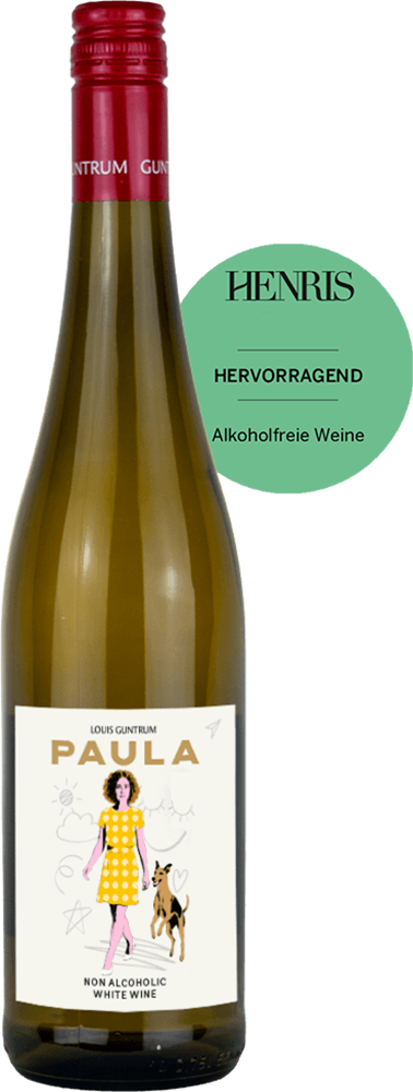 PAULA – ZERO HEROES® Aromatisiertes alkoholfreies Getränk aus entalkoholisiertem Wein