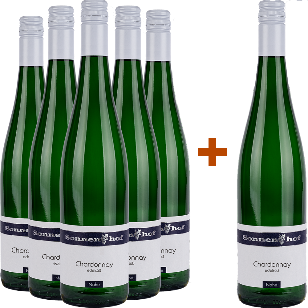 5+1 Paket 2025 Chardonnay Spätlese edelsüß