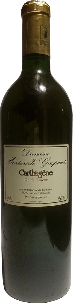2016 Cuvée "Cartagène Rouge"