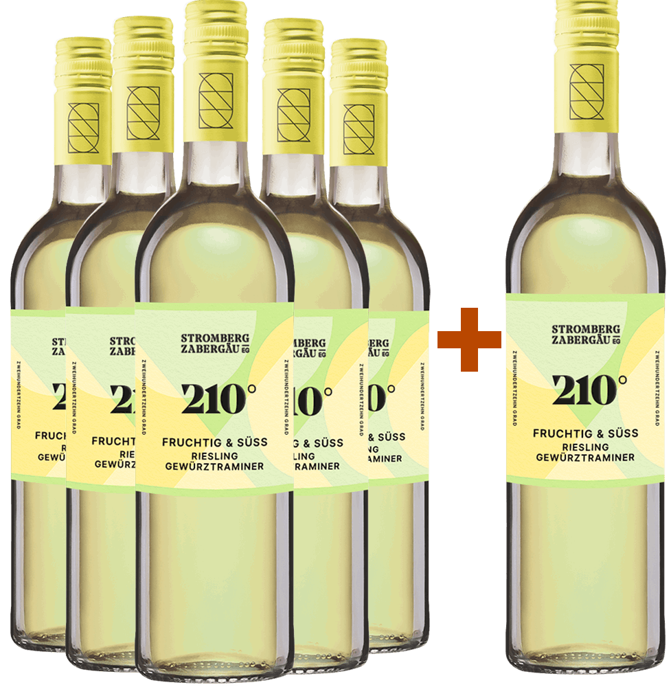 5+1 AKTION F&S Riesling/Gewürztraminer
