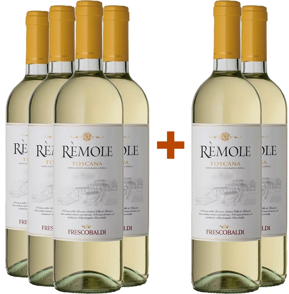 4+2 Paket Frescobaldi Rèmole Bianco