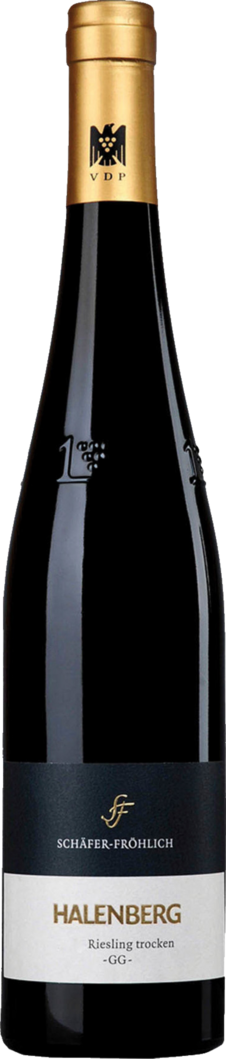 2023 Schäfer Fröhlich Monzinger Halenberg Riesling GG reflection