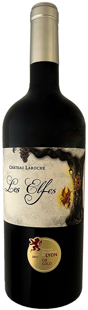 2020 Les Elfes Côtes de Bourg AOP reflection