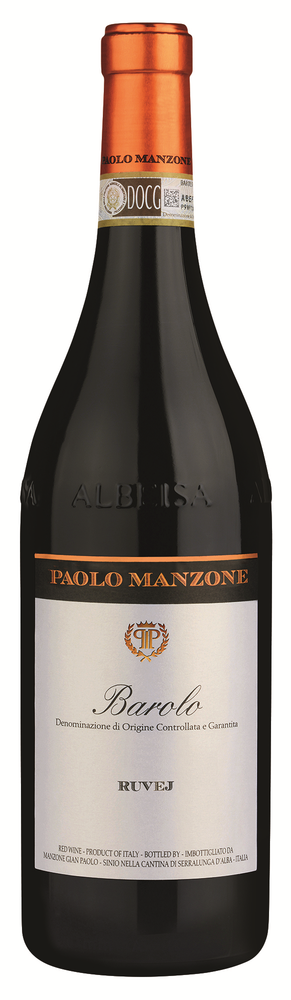 2021 Ruvej Nebbiolo Barolo DOCG reflection
