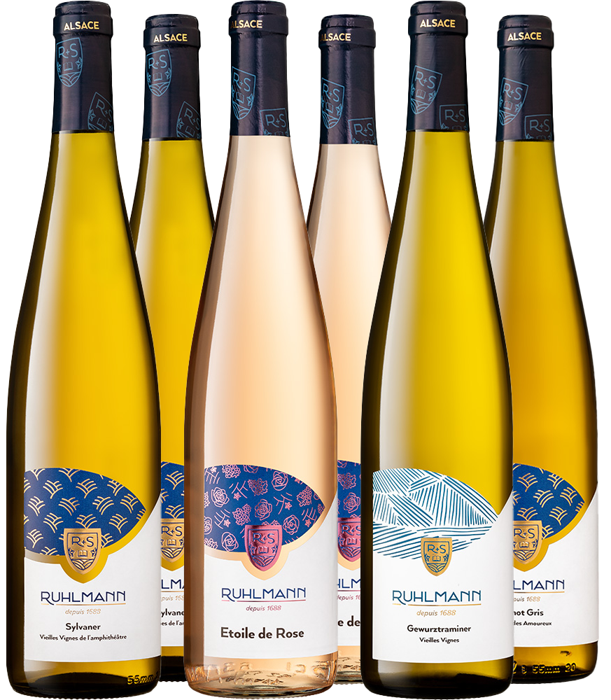 Elsass Lieblich Weinpaket Famille Ruhlmann-Schutz