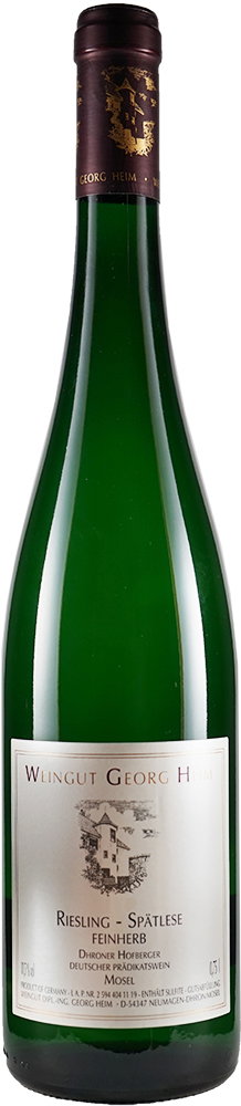 2018 Dhroner Hofberger Riesling Spätlese