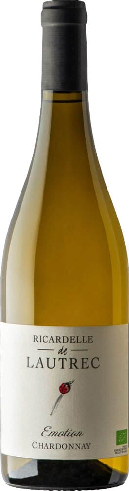 2025 "Chardonnay Emotion - Cuvée Ricardelle" Pays d'Oc IGP BIO