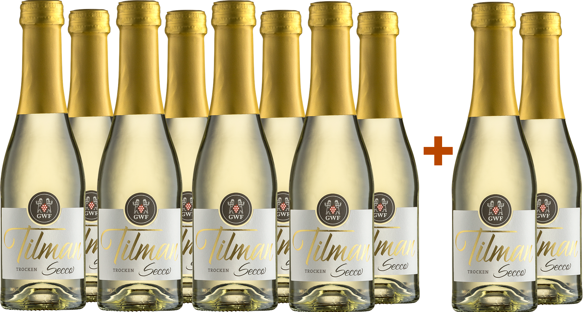 10+2 Paket Tilman Secco Weiß Piccolo 0,2L
