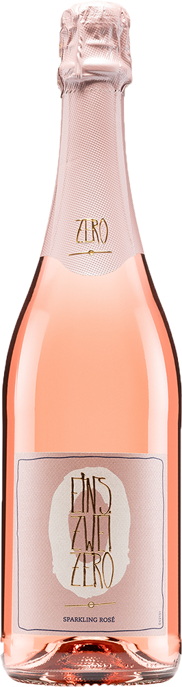 EINS-ZWEI-ZERO Sparkling Rosé entalkoholisiert verperlt