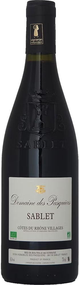 2023 Cuvée Rouge Côtes du Rhône villages Sablet AOP BIO