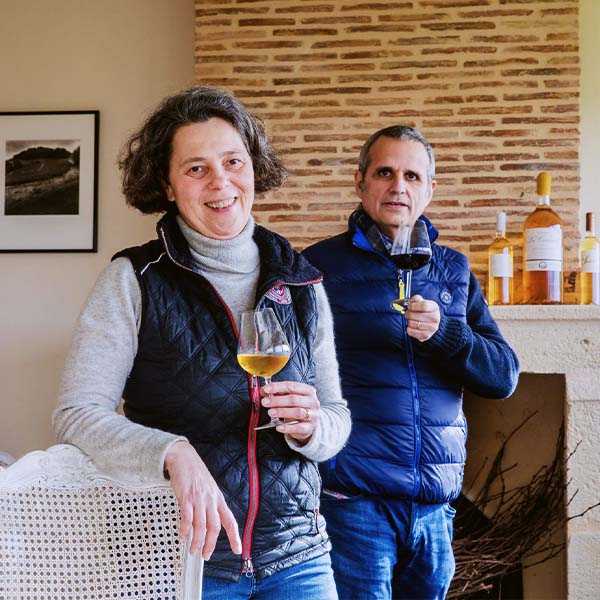 Angélique Armand & Olivier Allo (vignerons)