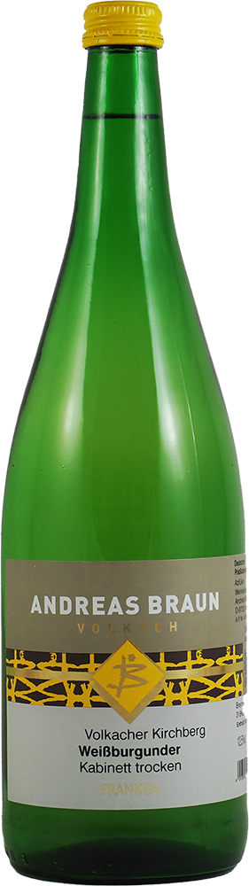2024 Volkacher Kirchberg Weißburgunder Kabinett 1,0 L