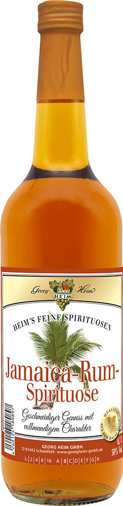 Jamaica-Rum-Spirituose 0,7 L reflection