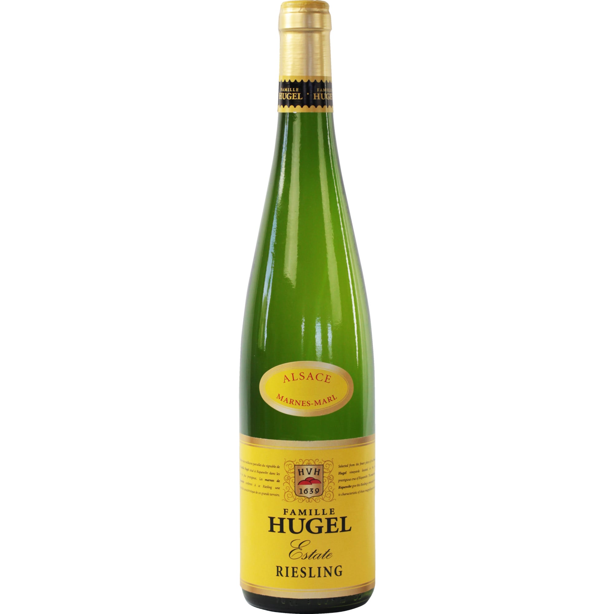2020 Hugel Riesling Estate reflection