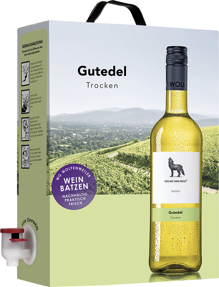 Gutedel 3 Liter BIB 3,0 L