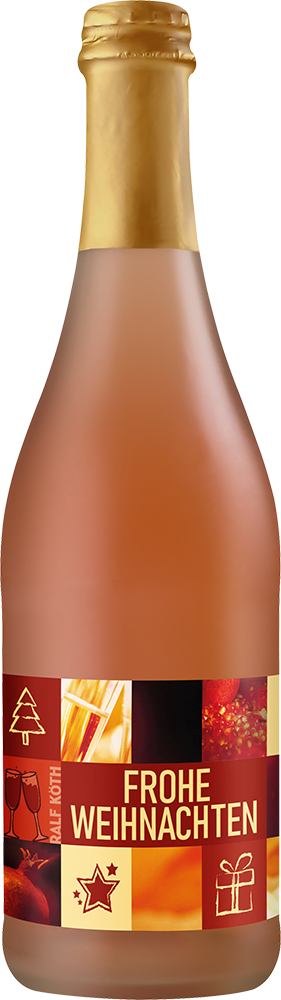 Frohe Weihnachten-Secco