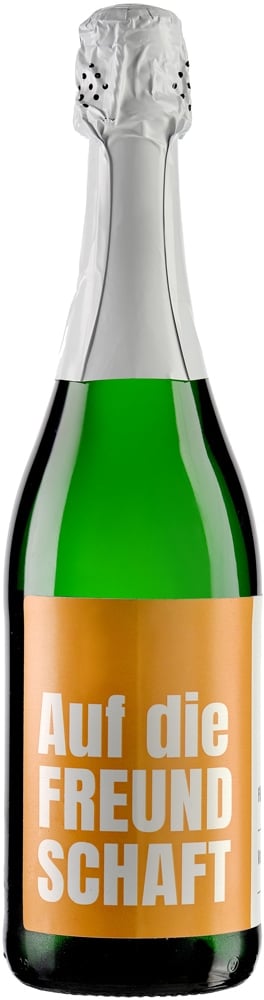 Postkarten-Sekt * AUF DIE FREUNDSCHAFT