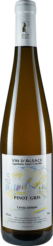 2018 Pinot Gris "Cuvée Antique" Alsace AOP