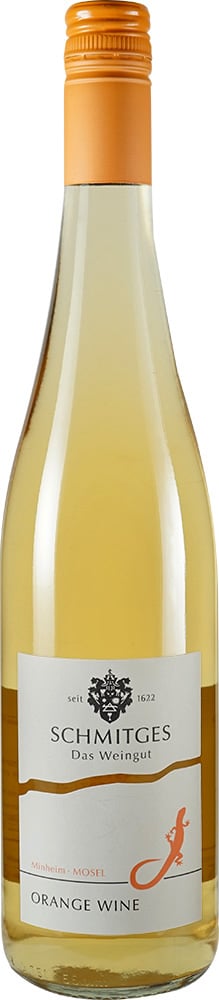 2021 Orange Wine Riesling reflection