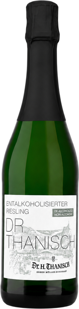 Dr. Thanisch Riesling Schaumwein Alkoholfrei reflection