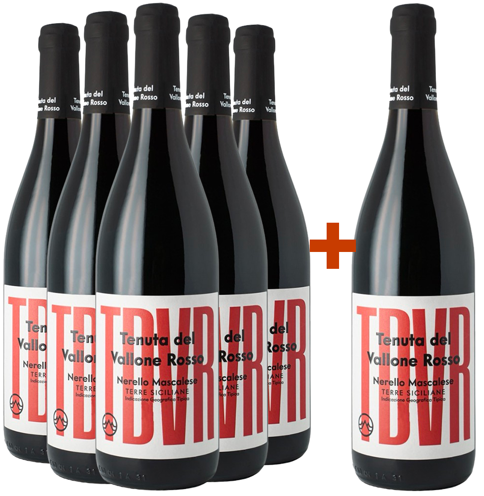 5+1 Paket TDVR Nerello Mascalese Terre Siciliane IGP 2022
