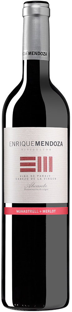 2023 Enrique Mendoza Monastrell-Merlot Alicante DO reflection